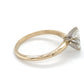 14K Yellow Gold Diamond Ring; 0.65CTW; Size: 6; 1.8g
