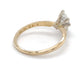14K Yellow Gold Diamond Ring; 0.65CTW; Size: 6; 1.8g
