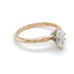 14K Yellow Gold Diamond Ring; 0.65CTW; Size: 6; 1.8g