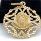 14K Yellow Gold Jesus Christ Pendant; 1.6DWT; 2.5g