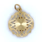 14K Yellow Gold Jesus Christ Pendant; 1.6DWT; 2.5g