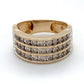 14K Yellow Gold Diamond Ring; 1.0CTW; Size: 7; 5.5g