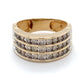 14K Yellow Gold Diamond Ring; 5.5g; 3.6DWT; Size: 7