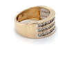 14K Yellow Gold Diamond Ring; 5.5g; 3.6DWT; Size: 7