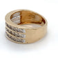 14K Yellow Gold Diamond Ring; 1.0CTW; Size: 7; 5.5g