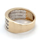 14K Yellow Gold Diamond Ring; 5.5g; 3.6DWT; Size: 7