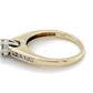 10K Yellow Gold Diamond Ring; 0.15CTW; Size: 7; 3.3g