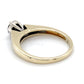 10K Yellow Gold Diamond Ring; 0.15CTW; Size: 7; 3.3g