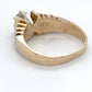 14K Yellow Gold Diamond Ring; 1.44CTW; Size:9.5; 6.9g