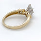 14K Yellow Gold Diamond Ring; 0.78CTW; Size: 7; 3.1g