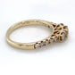 10K Yellow Gold Diamond Ring; 0.84CTW; Size: 8; 2.9g