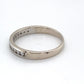 14K White Gold Diamond Ring; 0.16CTW; Size 8; 2.5g