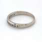 14K White Gold Diamond Ring; 0.16CTW; Size 8; 2.5g