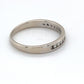 14K White Gold Diamond Ring; 0.16CTW; Size 8; 2.5g