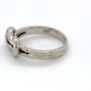 10K White Gold Diamond Ring; 0.24CTW; Size 5; 3.0g