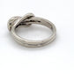 10K White Gold Diamond Ring; 0.24CTW; Size 5; 3.0g