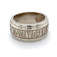 10K White Gold Harley Davidson Gentleman's Ring; 6.2DWT; Size 7