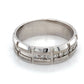 10K White Gold Diamond Gentleman's Ring; 4.8DWT; Size 11.5