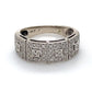 14K White Gold Diamond Ring; 0.20CTW; Size 7; 3.8g