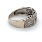 14K White Gold Diamond Ring; 0.20CTW; Size 7; 3.8g