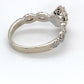 14K White Gold Diamond Ring; 0.56CTW; Size: 8; 2.5DWT
