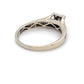 14K White Gold Diamond Ring; 0.33CTW; Size 9; 3.4g