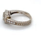 14K White Gold Diamond Ring; 1.01CTW; Size 8; 6.2g