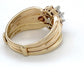 14K Yellow Gold Diamond Ring; 1.10CTW; Size: 8; 6.2DWT