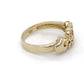 10K Yellow Gold Diamond Quinceañera Ring; 0.05CTW; Size 7; 3.1g