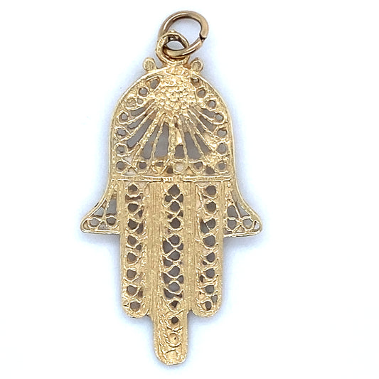 14K Yellow Gold Pendant; 1.9DWT; 2.9g