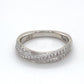 14K White Gold Diamond Ring; 0.25CTW; Size 7; 3.6g