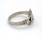 14K White Gold Emerald Ring; 1.8DWT; Size 5; 2.8g