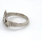 14K White Gold Emerald Ring; 1.8DWT; Size 5; 2.8g