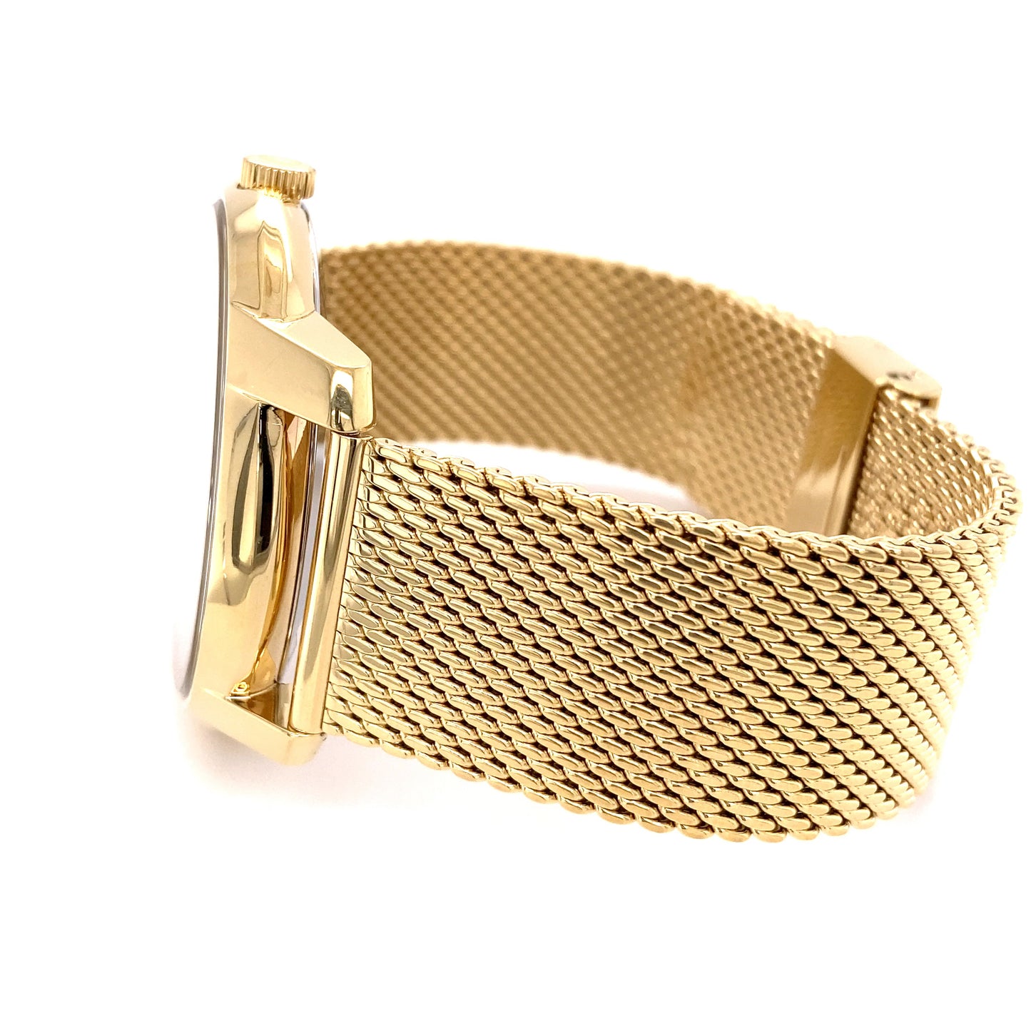 MOVADO Bold Evolution 2.0: 40mm Watch Gold-Tone Case/Dial/Mesh Band