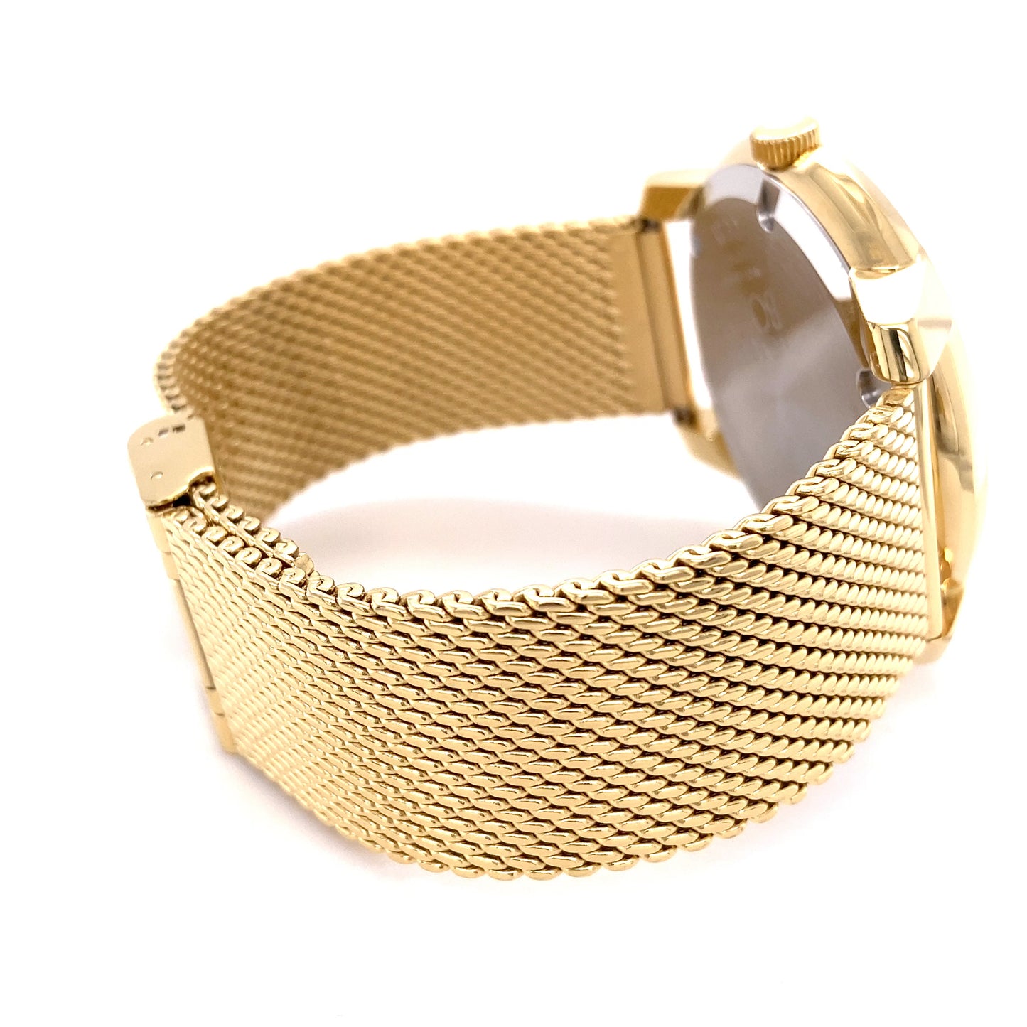 MOVADO Bold Evolution 2.0: 40mm Watch Gold-Tone Case/Dial/Mesh Band