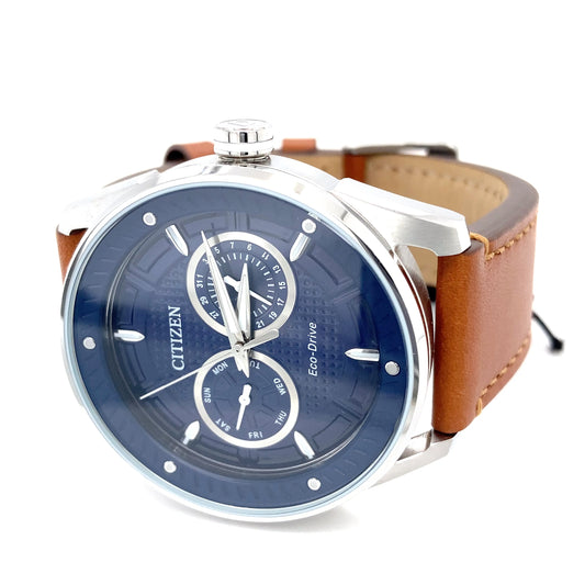 Citizen BU4020-01L: CTO Sport Casual Men's Eco-Drive Leather Strap Watch