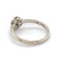 18K White Gold Diamond Ring; 0.35CTW; Size 6; 2.4g