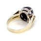 14K Yellow Gold Star Ruby & Diamond Ring; 4.3DWT; Size 6