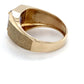10K Yellow Gold Gentleman's Ring; 2.8DWT; Size 9