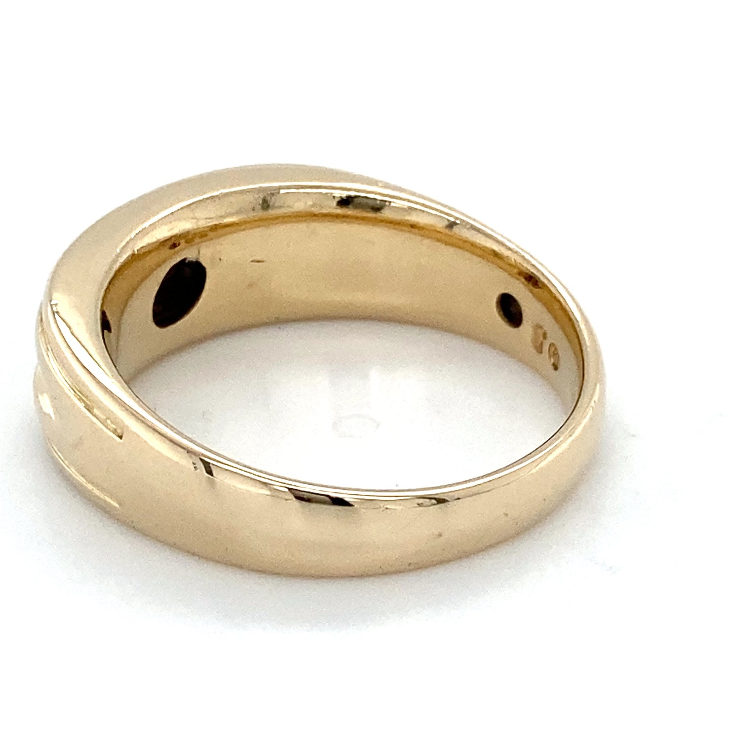 14K Yellow Gold Diamond Lady's Ring; 3.8DWT; Size 10.5