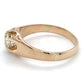 14K Yellow Gold Diamond Lady's Solitaire Ring; 2.9DWT; Size 10