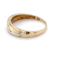 10K Yellow Gold Diamond Unisex Ring; 1.7DWT; Size 11.5