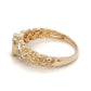 14K Yellow Gold Synthetic Ruby Ring; 1.8DWT; 2.8g; Size 7