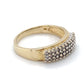 14K Yellow Gold & Diamond Gentleman's Ring; 2.1DWT; Size 7