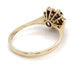 14K Yellow Gold Emerald & Diamonds Ring; .10 & .06CTW; Size 7