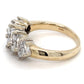 14K Yellow Gold Diamond Unisex Fashion Ring; 4.2DWT; 6.6g; Size 9