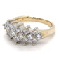 14K Yellow Gold Diamond Unisex Fashion Ring; 4.2DWT; 6.6g; Size 9
