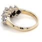 14K Yellow Gold Diamond Unisex Fashion Ring; 4.2DWT; 6.6g; Size 9