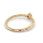 18K Yellow Gold Diamond Lady's Solitaire Ring; 1.3DWT; Size 7.5