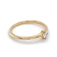 18K Yellow Gold Diamond Lady's Solitaire Ring; 1.3DWT; Size 7.5